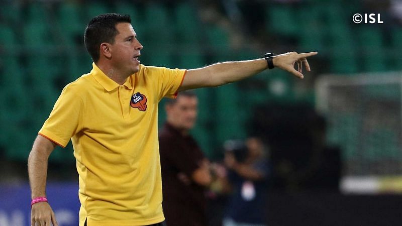 Sergio Lobera is happy about earning four points from two tough away games [Image: Indian Super League]
