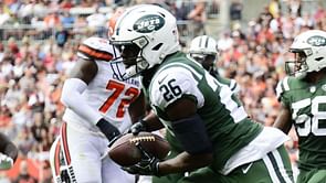WATCH: Jets' Maye comes up short of TD after 104-yard return