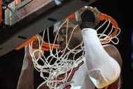 Dwayne Wade getting into his pre-game zone.