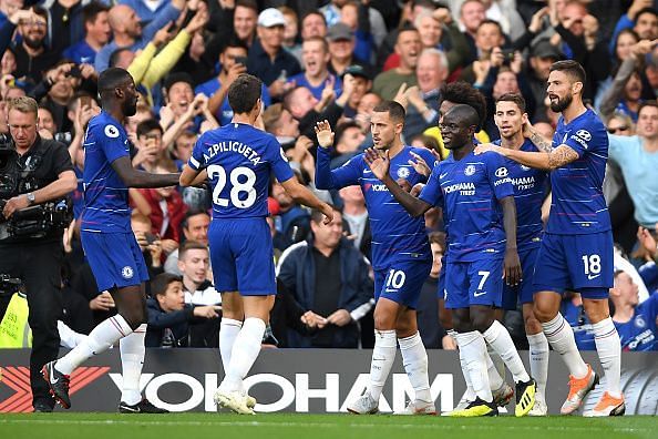 Chelsea will be looking to continue their superb start to the season
