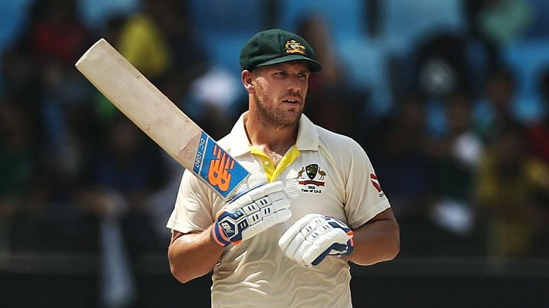 Finch celebrated his debut with a half-century