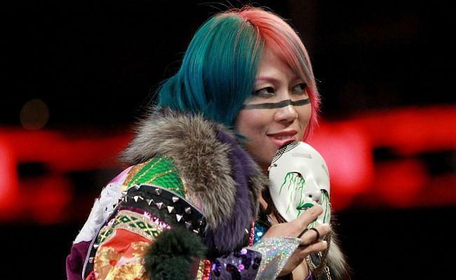 &#039;The Empress&#039; Asuka appears on Monday Night RAW.
