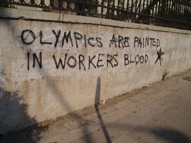 2004 Athens Olympics protest