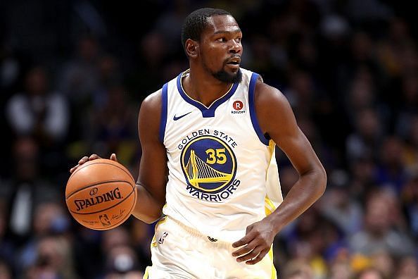 Kevin Durant had a double-double but the Warriors lost