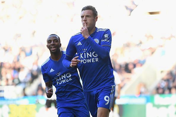Jamie Vardy is one of the fastest footballers in the Premier League right now