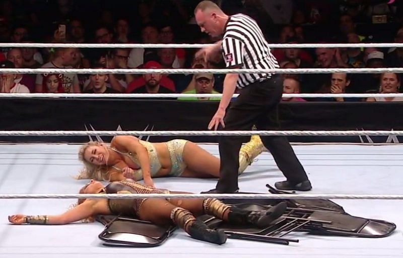 It was a hard-fought victory for Becky Lynch