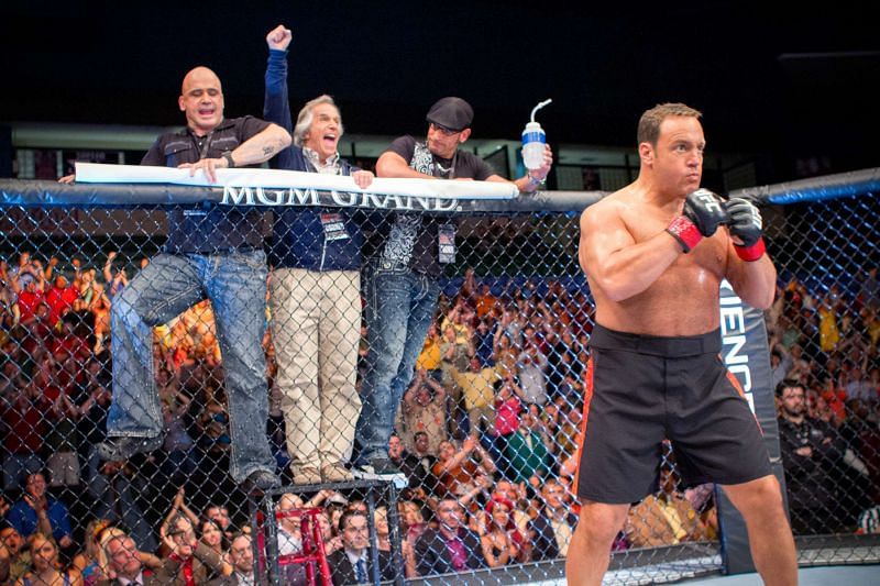 MMA Pioneer Bas Rutten alongside Kevin James in &#039;Here Comes The Boom&#039; (2012)
