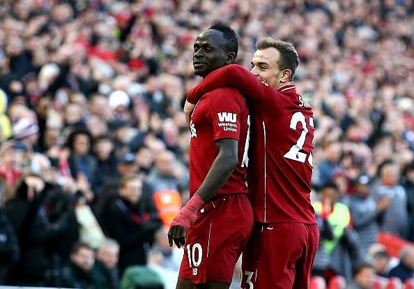 Sadio Mane has been brilliant for the Reds