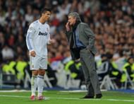 Ronaldo and Mourinho shared a frosty relationship
