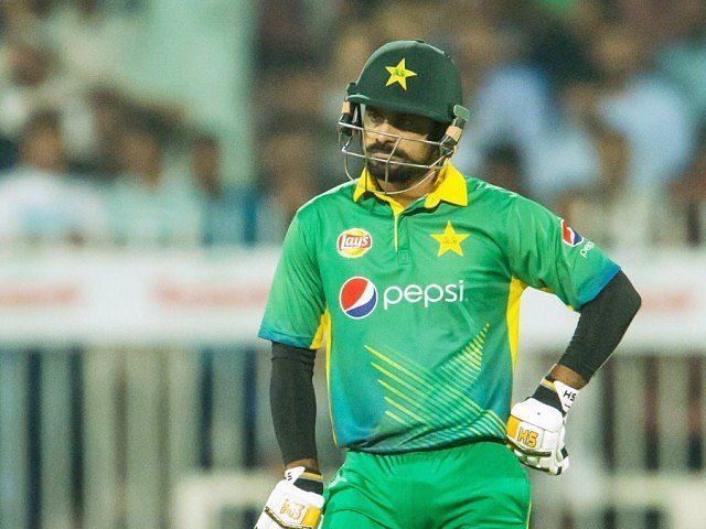 M Hafeez struck 5 sixes in the series