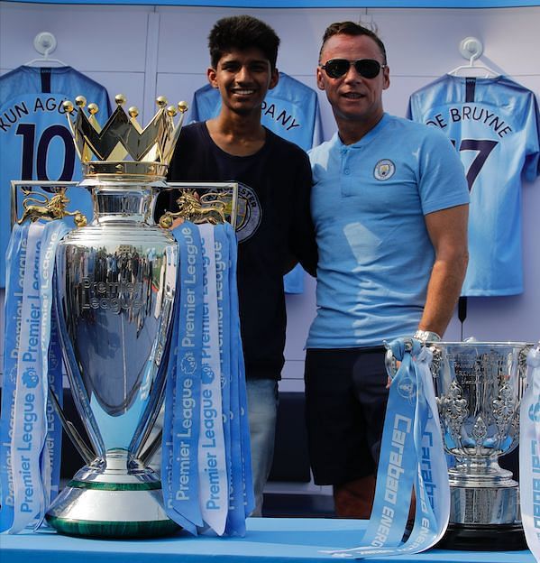 Manchester City fans in Mumbai had an afternoon to remember.