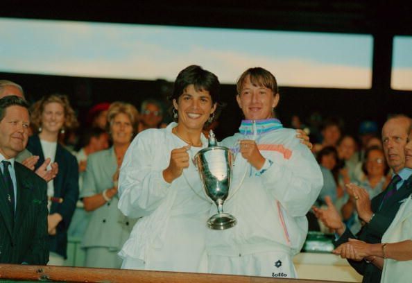 Natasha Zvereva and Gigi Fernandez