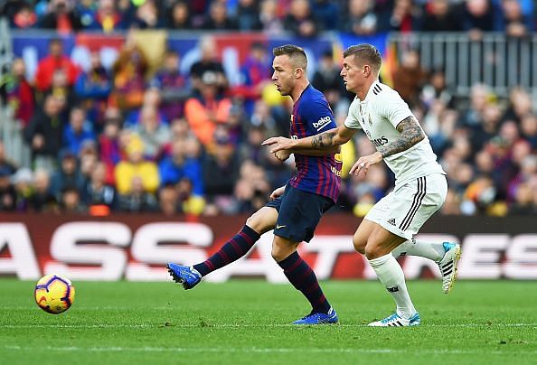 Arthur was sensational for Barcelona again