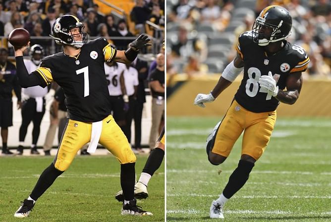 Steelers' Brown, Roethlisberger seek to find their rhythm