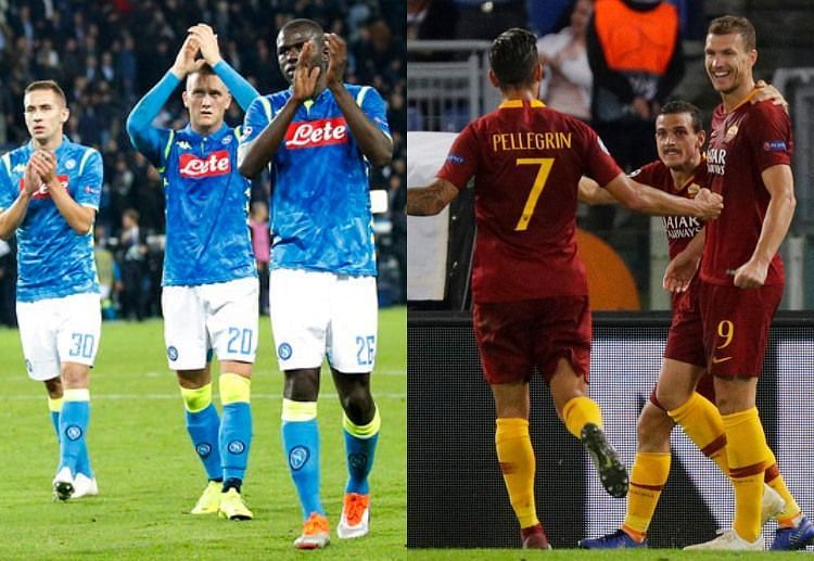 SSC Napoli vs AS Roma: How the teams look in a combined XI