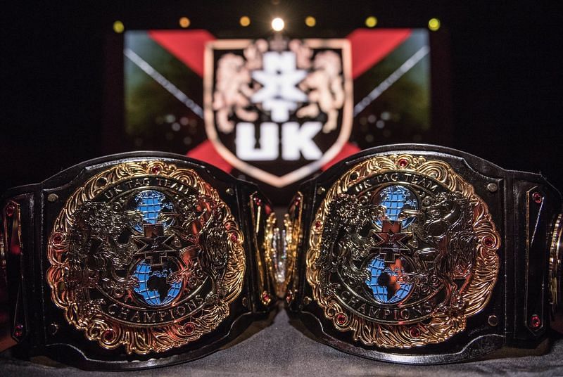 The new NXT UK Tag Team title belts look incredible!