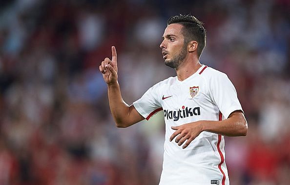 Sevilla midfielder Pablo Sarabia