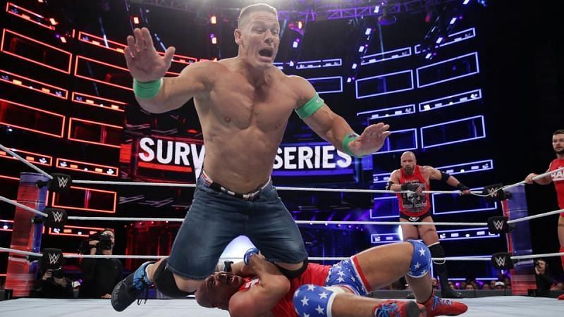 Team SmackDown needs John Cena