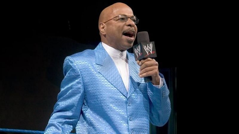 Teddy Long appeared in a backstage segment early in the night