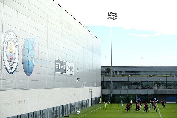 Manchester City Training Session