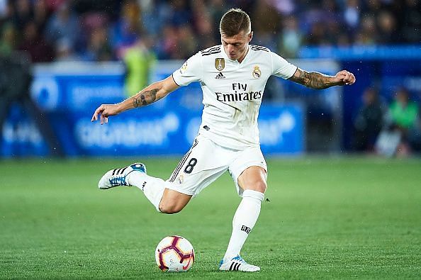 The German has an incredible 94.4% passing accuracy in the LaLiga this season