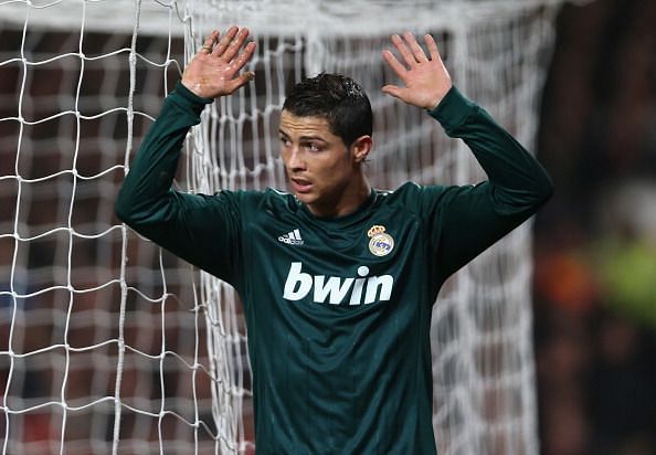 Ronaldo did not celebrate the goal he scored for Manchester United for Real Madrid