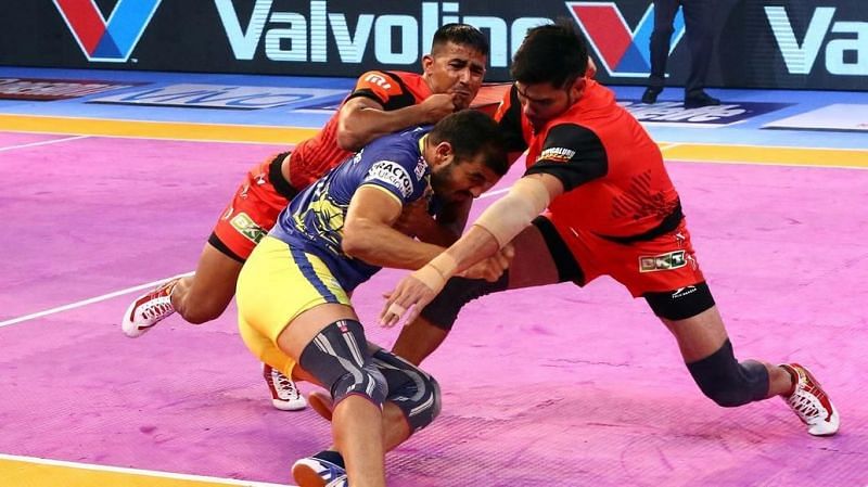 Ajay Thakur scored 20 points in the match but still ended up on the losing side.