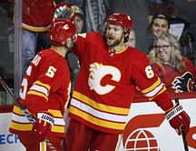 Frolik scores twice, leads Flames past Bruins 5-2