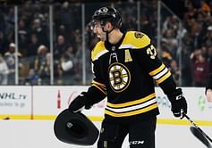 Bruins' Bergeron has hat trick; Sabres' Eichel gets 2 in win