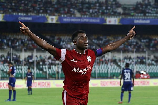 Ogbeche scored the first hat-trick of the season [Image: ISL]