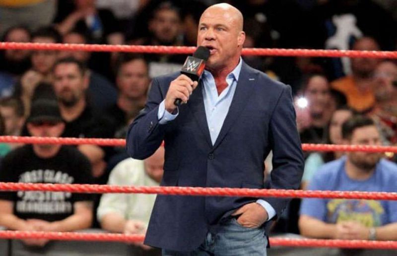 How much more does Kurt Angle have left in the tank?