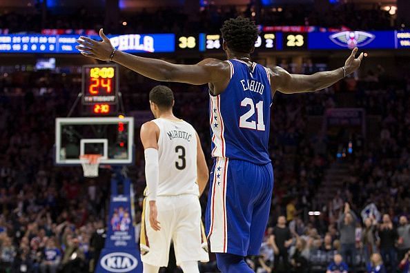 The enigmatic Joel Embiid is showing everybody that he is the real deal