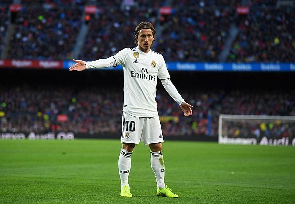 Luka Modric and Real Madrid have been in poor form