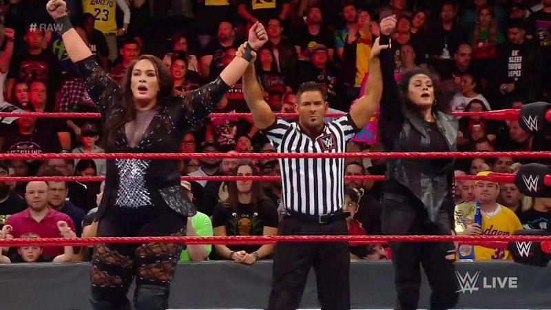 Nia Jax and Tamina were victorious last night on Raw