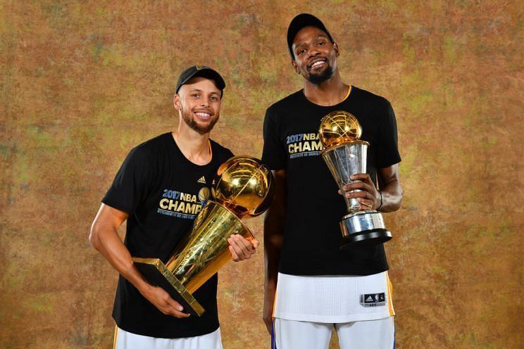 Curry and Durant are unstoppable together