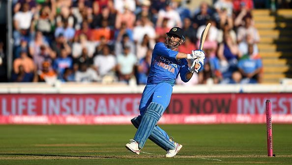 MS Dhoni holds a batting average of more than 50 in ODIs