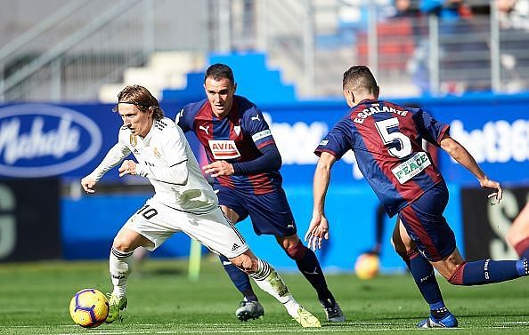Modric couldn&#039;t break free from his markers too often, but even when he did, his final ball lacked the quality that we associate with the diminutive Croatian.