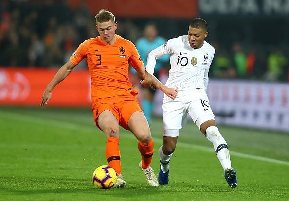 De Ligt(L) has shown maturity beyond his years
