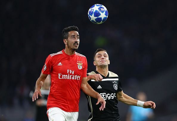 Andre Almeida provided two assists for Benfica