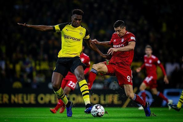 Zagadou has been enormous so far this season, putting in another tremendous shift at the back