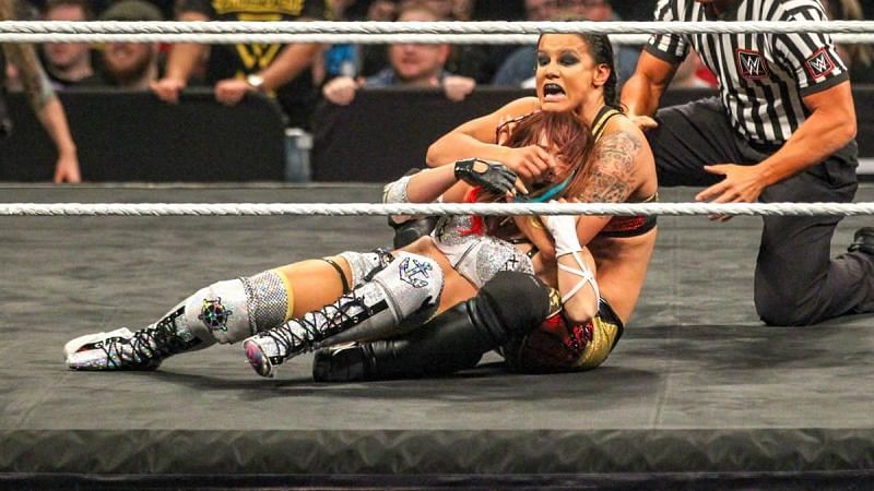 Sane and Baszler put on a great match despite being overbooked