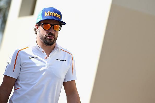 Alonso at Grand Prix of Abu Dhabi - Final Practice.