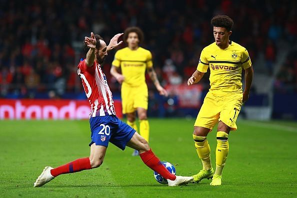 At 17, Sancho has proved that he can go toe-to-toe against the best