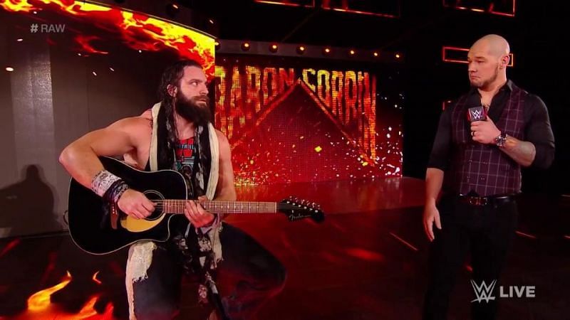 Elias turned face after attacking Baron Corbin on Raw