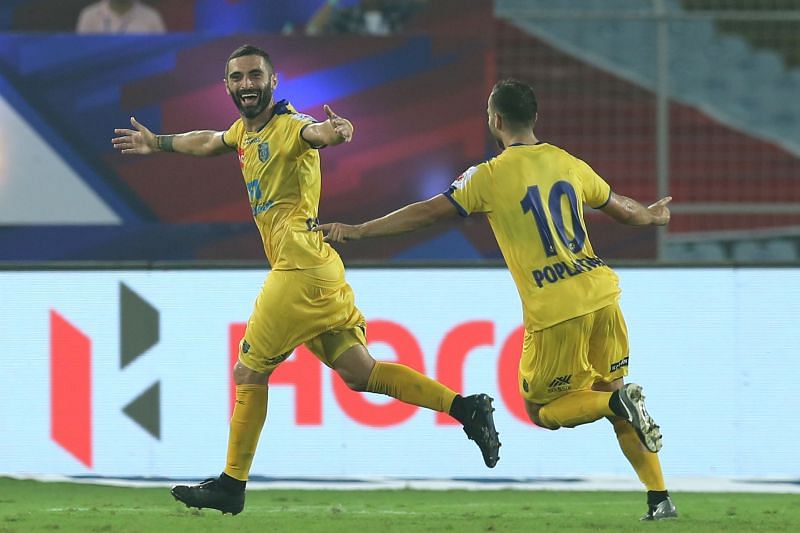 Stojanovic came into the league not known by many but has already struck twice for the club, including one in the opening match (Image Courtesy: ISL)