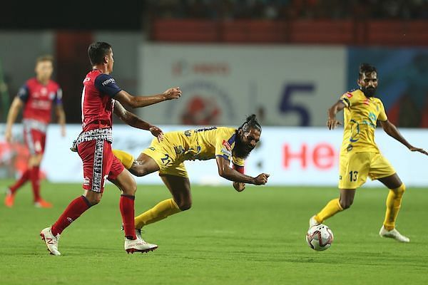 This was an interesting battle and the fans will eagerly for round two (Image Courtesy: ISL)