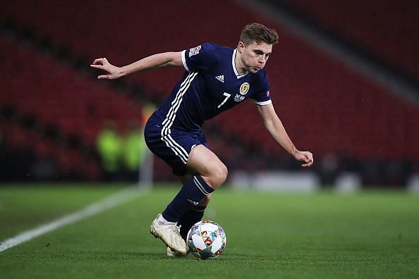 James Forrest scored a brace for Scotland