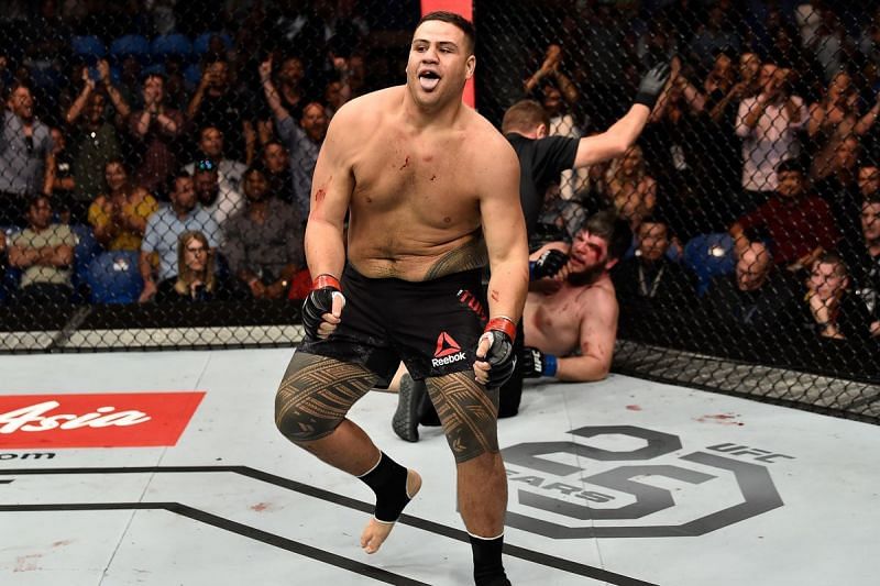 Young prospect Tai Tuivasa faces his biggest challenge to date in the form of Junior Dos Santos