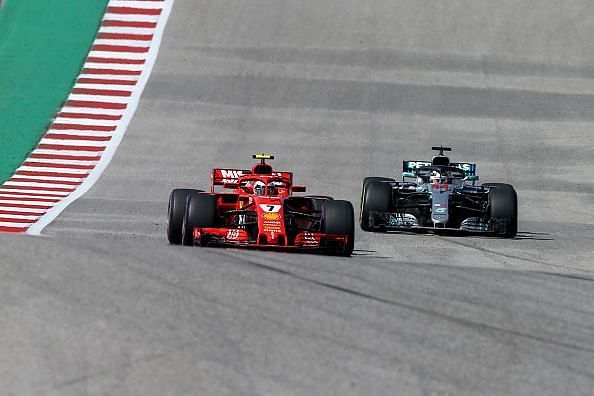 Raikkonen reigned at the F1 Grand Prix of USA