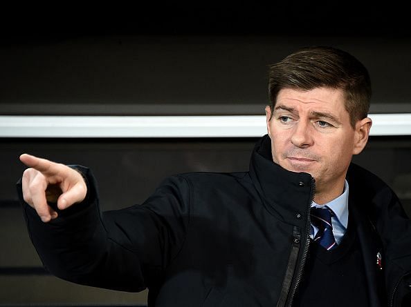 Steven Gerrard is now the managers of Rangers